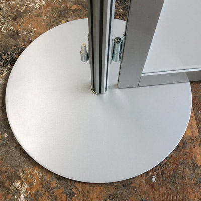 Systemstellwand magnetische Stellwand mit Tellerfu�