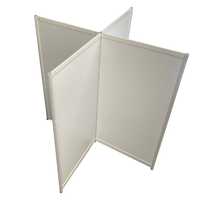 Systemstellwand R8 Winkelaufbau