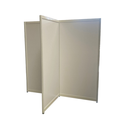 Posterwand Sytemstellwand Galeriewand Galerie System R8 mit Standfuß