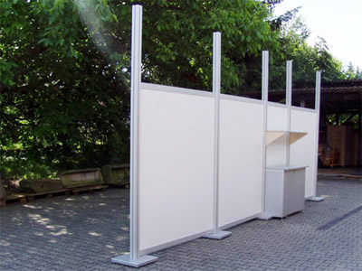 Stellwand System II Viereckst�tze