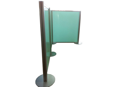 Systemstellwand R8 Bogenfuß